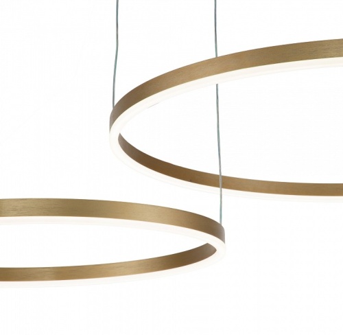 Подвесной светильник Indigo Galass 14001/2P Gold в Нижнем Новгороде фото 3