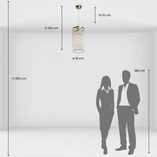 Подвесной светильник MW-Light Лавиния 3 443011201 в Нижнем Новгороде фото 5