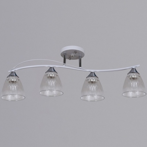 Люстра на штанге  87360-0.3-04 WH+CR в Нижнем Новгороде фото 5