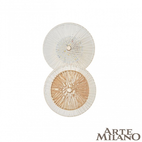 Накладной светильник Arte Milano AM-1252B 2.1252B.D150.H280.LED G в Нижнем Новгороде фото 3