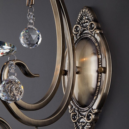 Бра Eurosvet Ernin 12505/1 античная бронза Strotskis в Нижнем Новгороде фото 2