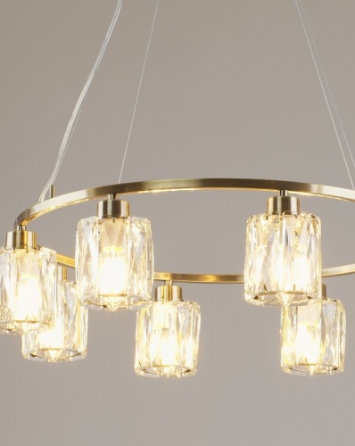 Подвесная люстра Moderli Prismique V11685-8P в Нижнем Новгороде фото 5