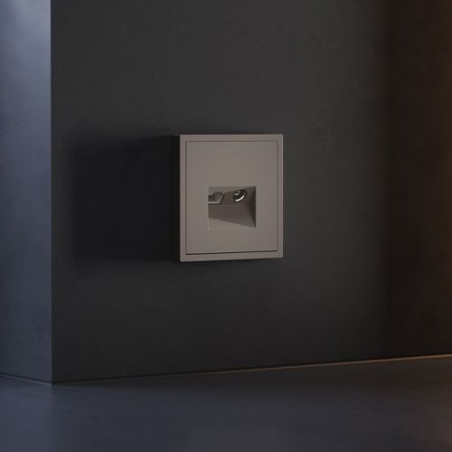 Накладка для ТВ-розетки и RJ-11 или RJ-45 Voltum S70 VLS002714 в Нижнем Новгороде фото 3