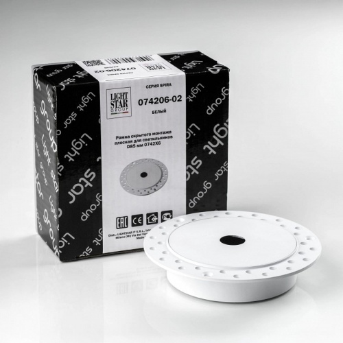 Рамка на 1 светильник Lightstar Spira 074206-02 в Нижнем Новгороде фото 4