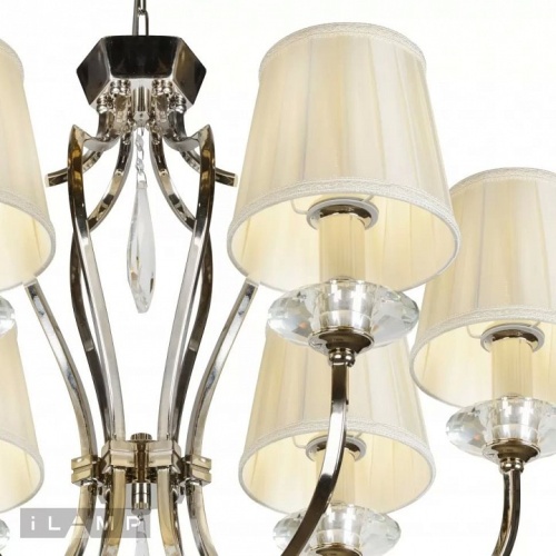 Подвесная люстра iLamp Charm P2508-6 nic в Нижнем Новгороде фото 2
