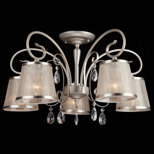 Потолочная люстра Eurosvet Liona 60065/5 серебро в Нижнем Новгороде фото 3