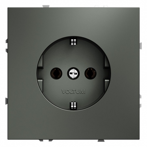 Розетка с заземлением, без рамки Voltum S70 VLS040106 в Нижнем Новгороде фото 4