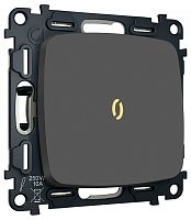 Выключатель самовозвратный одноклавишный с подсветкой, без рамки Ambrella Volt MO MO902050 в Нижнем Новгороде