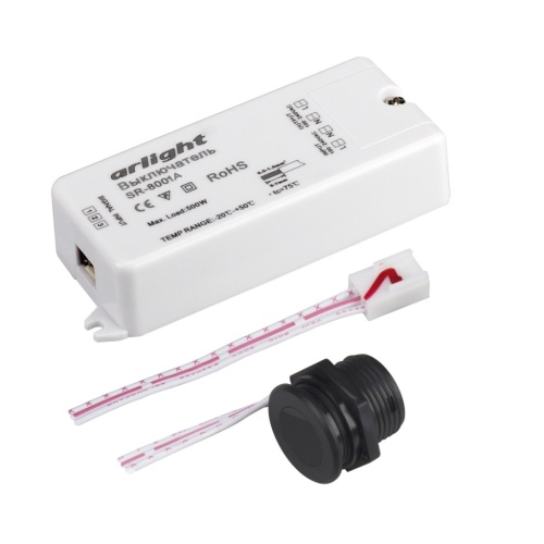 ИК-датчик SR-8001A Black (220V, 500W, IR-Sensor) (Arlight, -) в Мышкине