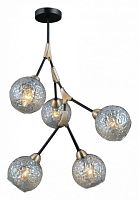 Люстра на штанге ILLUMICO  IL0263-5PSQ-79 BK AB в Нижнем Новгороде