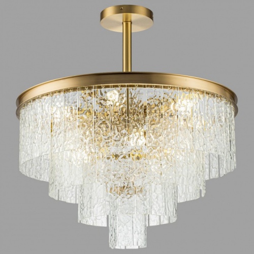 Люстра на штанге Belfast Harland 6308-6 BR CL в Нижнем Новгороде фото 8