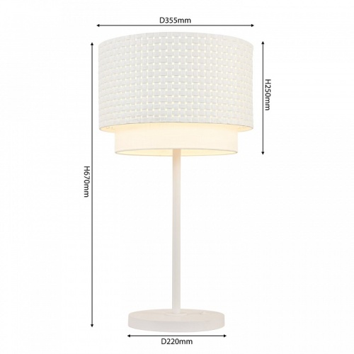 Настольная лампа декоративная F-promo Nevada 4801-1T в Нижнем Новгороде фото 5