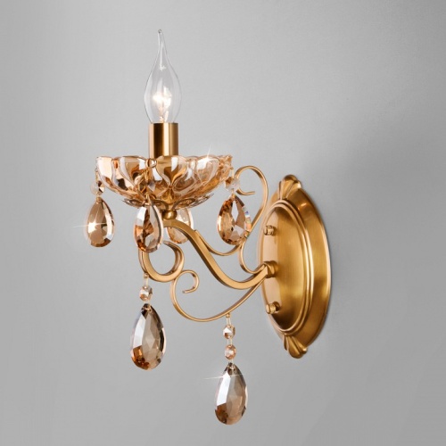 Бра Eurosvet Escada 10109/1 бронза/тонированный хрусталь Strotskis в Нижнем Новгороде фото 6