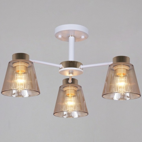 Люстра на штанге  20560-0.3-03 WH+FG в Нижнем Новгороде