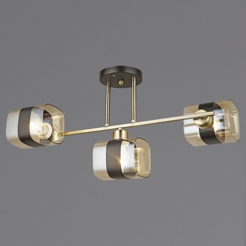 Люстра на штанге 04223-0.3-03 AB+BK в Нижнем Новгороде