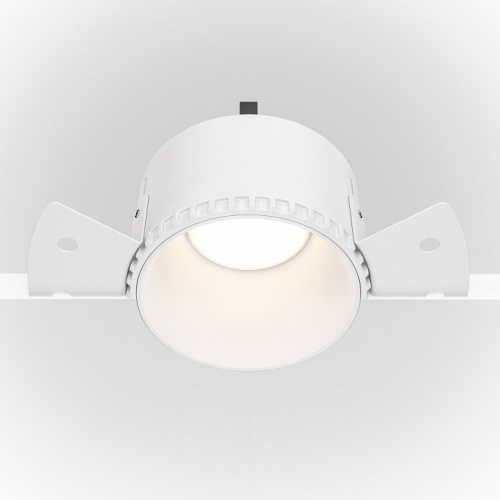 Встраиваемый светильник Maytoni Share DL051-01-GU10-RD-W в Белом фото 4