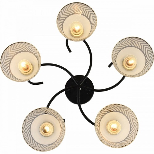 Потолочная люстра 11391 11391-0.3-05B BK+CR в Нижнем Новгороде фото 3