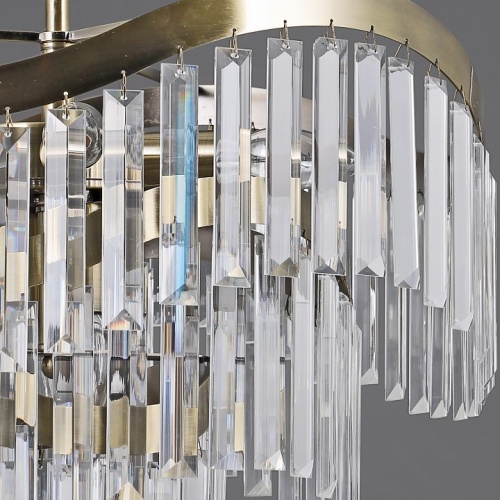 Подвесная люстра ILLUMICO IL3475 IL3475-8PSQ-25AB ELITE в Нижнем Новгороде фото 2