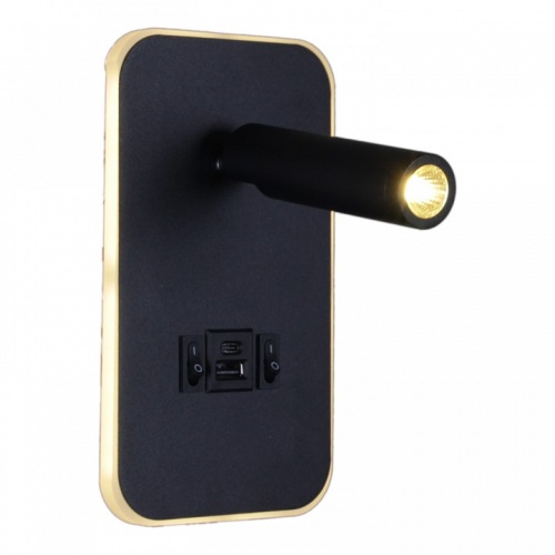 Бра 86204-9.2-001KT LED12W+USB BK в Нижнем Новгороде фото 8