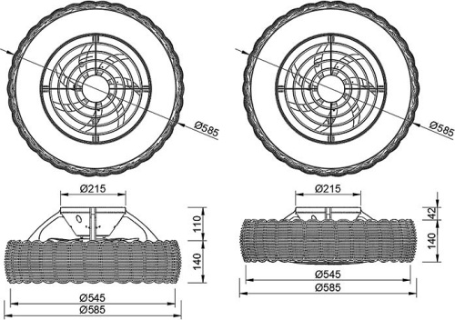 Светильник с вентилятором Mantra (люстры-вентиляторы) Kilimanjaro 8226 в Нижнем Новгороде фото 2