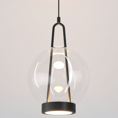 Подвесной светильник Eurosvet Frasco 50267/1 LED черный в Нижнем Новгороде