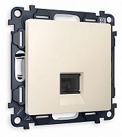 Розетка телефонная RJ-11 со штрокой, без рамки Ambrella Volt ALFA MA332030 в Нижнем Новгороде