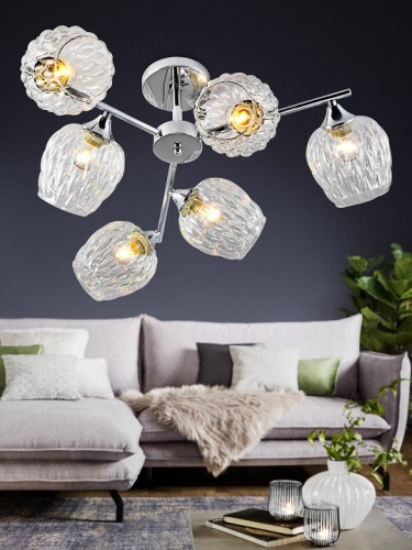 Люстра на штанге Rivoli Arlene Б0055390 в Нижнем Новгороде фото 2