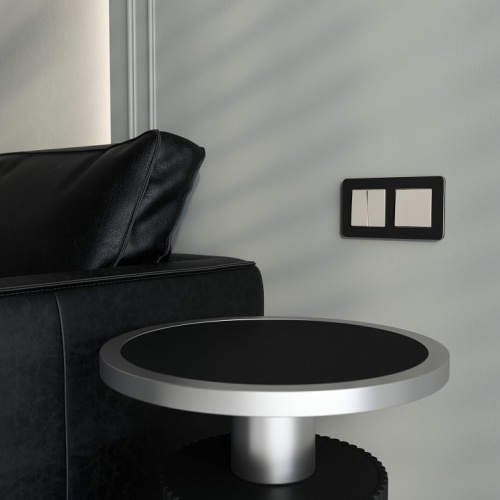 Выключатель проходной одноклавишный без рамки Werkel дымчатый W1210004 в Нижнем Новгороде фото 2