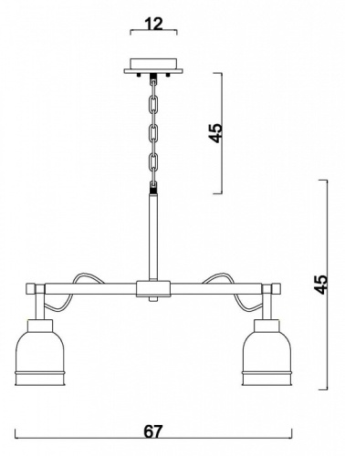 Подвесная люстра Vele Luce Calma VL2122L06 в Качканаре фото 3