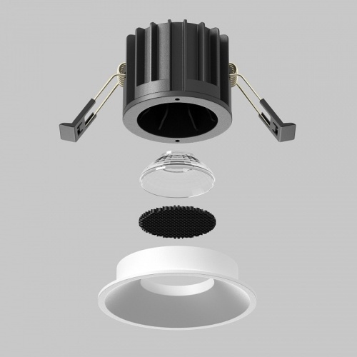 Встраиваемый светильник Maytoni Round DL058-12W-DTW-W в Коркино фото 3