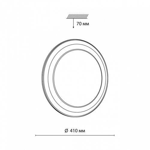 Накладной светильник Sonex SETTA 7617/DLN в Нижнем Новгороде фото 5