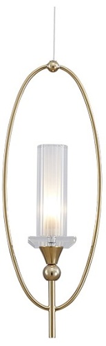 Подвесной светильник Newport 4580 4581/S gold в Нижнем Новгороде