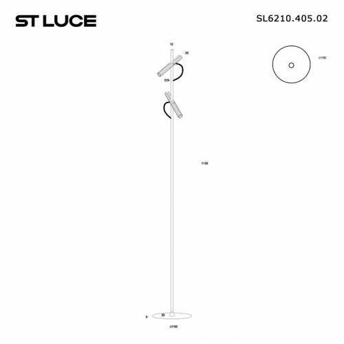 Торшер ST-Luce LILT SL6210.405.02 в Нижнем Новгороде фото 2
