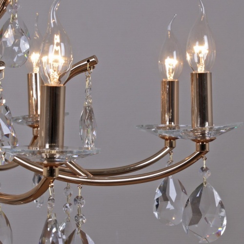 Подвесная люстра ILLUMICO  IL2326-8POR-39 GD в Нижнем Новгороде фото 4