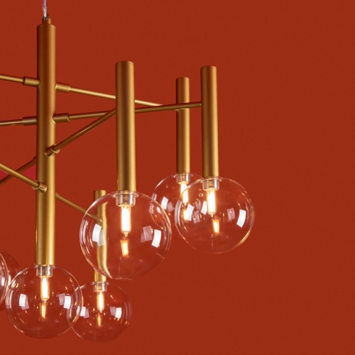 Люстра на штанге Freya Luce FR5584CL-L45G в Нижнем Новгороде фото 8