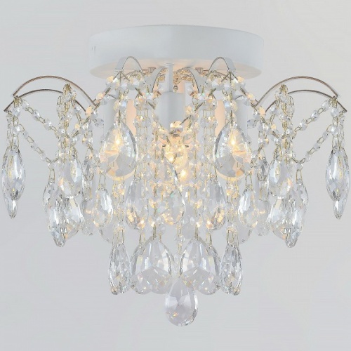 Люстра на штанге  04039-0.3-04 WH+GOLD PN в Нижнем Новгороде