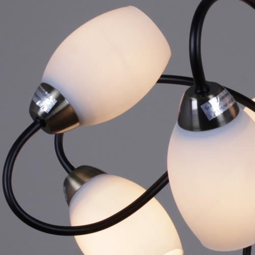 Люстра на штанге 01270-1 01270-0.3-08B BK+AB в Нижнем Новгороде фото 2