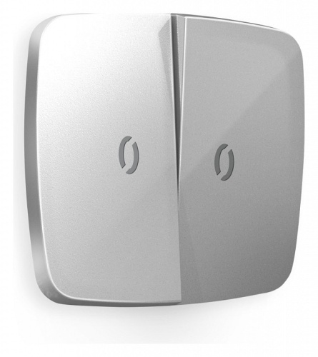 Клавиши для выключателя двухклавишного c подсветкой Ambrella Volt OMEGA OP4040 в Нижнем Новгороде