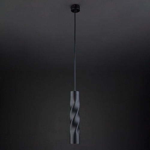 Подвесной светильник Eurosvet Scroll 50136/1 LED черный в Нижнем Новгороде фото 5