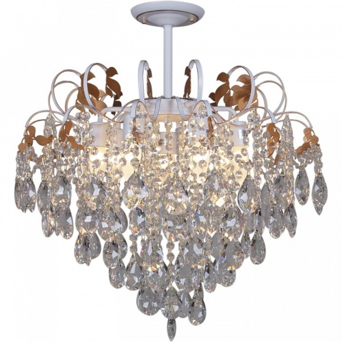 Люстра на штанге 96028-0.3-07 WH+GOLD PN в Нижнем Новгороде фото 5