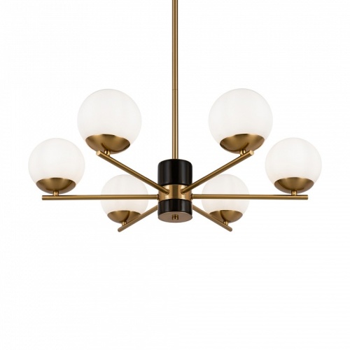 Люстра на штанге Freya Marble FR5230PL-06BS в Нижнем Новгороде фото 2