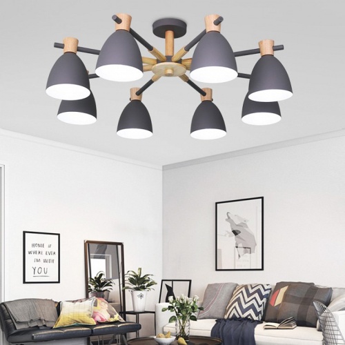 Люстра на штанге Imperiumloft Folke Gray FOLKE01 в Нижнем Новгороде фото 5