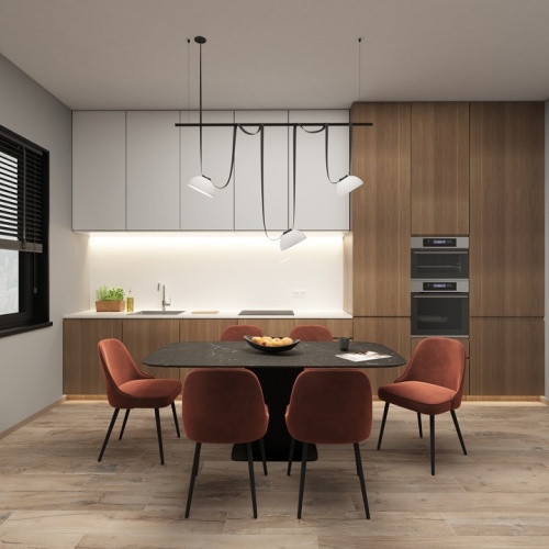 Накладной светильник Denkirs Belty Flow DK5660-WH+BK в Нижнем Новгороде фото 4