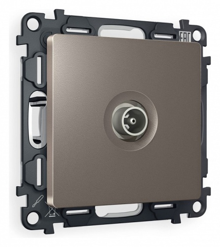 ТВ-розетка проходная без рамки Ambrella Volt ALFA MA643030 в Нижнем Новгороде