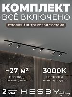Комплект трековый Hesby Lighting Skylite №3 HSBL_kompl_S003_VI2B3K в Нижнем Новгороде