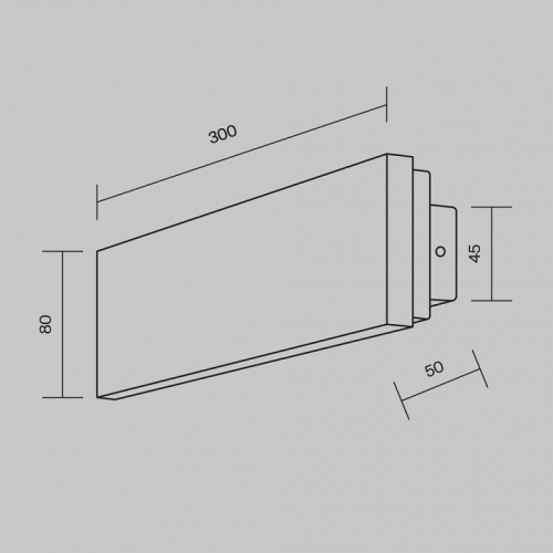 Накладной светильник Maytoni Basic Texture MOD461WL-L8BGK в Нижнем Новгороде фото 4