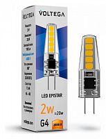 Лампа светодиодная Voltega Simple G4 2Вт 2800K 6983 в Новой Ляле
