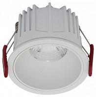 Встраиваемый светильник Maytoni Alfa DL043-01-15W3K-RD-W в Белом