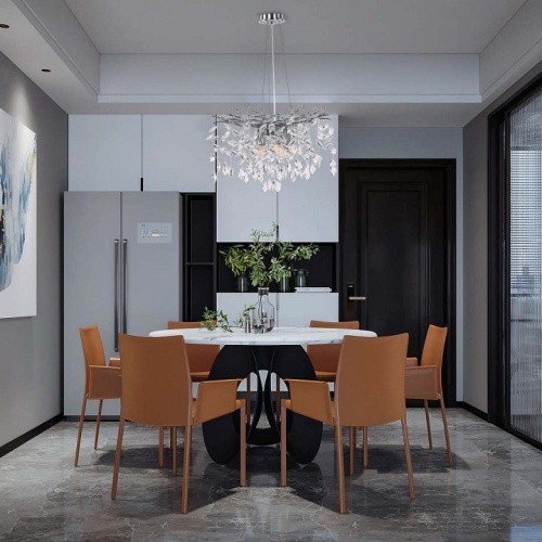 Подвесная люстра Arte Milano Веточка 230110.480.6.E14.D CR в Нижнем Новгороде фото 4