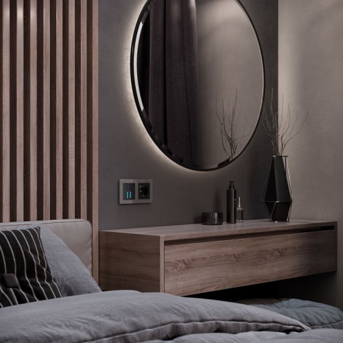 Рамка на 2 поста Werkel Acrylic (графит) W0022704 в Нижнем Новгороде фото 4